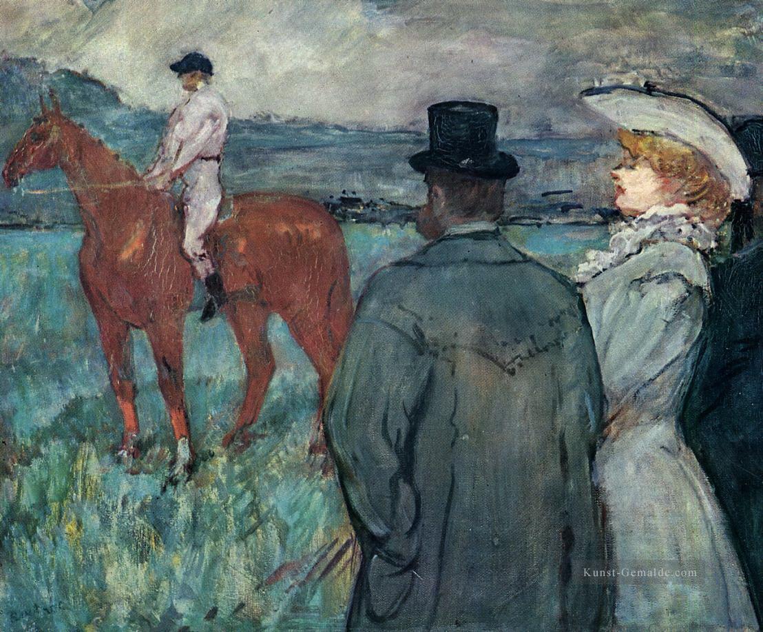 bei den Rennen 1899 Toulouse Lautrec Henri de Ölgemälde